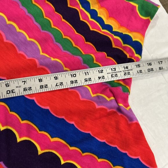 Vtg Kahala Womens Knit Dress Hawaiian Maxi Floral Psychedelic Tropical 60s-70s - Picture 6 of 10